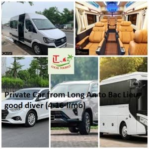 Private Car From Long An To Bac Lieu, Good Diver (4 16 Limo)