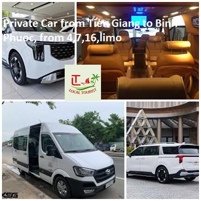 Private Car From Tien Giang To Binh Phuoc, From 4,7,16,limo