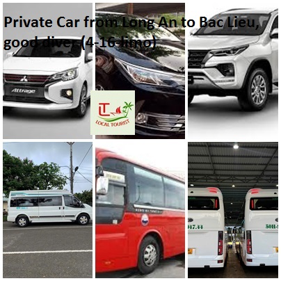 Private Car From Long An To Bac Lieu, Good Diver (4 16 Limo)