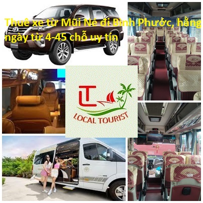 Thuê xe từ Mũi Né đi Bình Phước, hằng ngày từ 4-45 chỗ uy tín Thuê xe từ Mũi Né đi Bình Phước