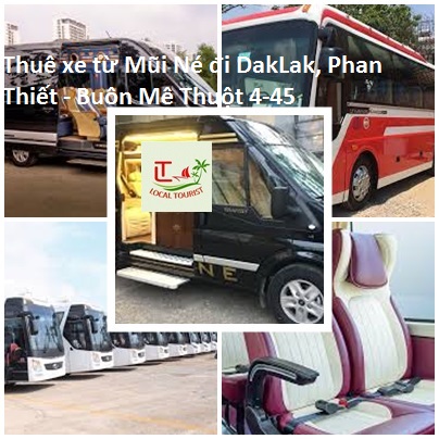 Thuê xe từ Mũi Né đi DakLak, Phan Thiết - Buôn Mê Thuột 4-45 Thuê xe từ Mũi Né đi DakLak