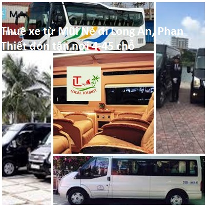 Thuê xe từ Mũi Né đi Long An, Phan Thiết đón tận nơi 4-45 chỗ Thue xe tu Long An di Mui Ne
