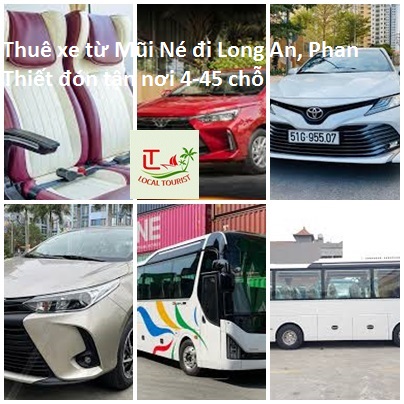 Thuê xe từ Mũi Né đi Long An, Phan Thiết đón tận nơi 4-45 chỗ Thue xe tu Long An di Mui Ne