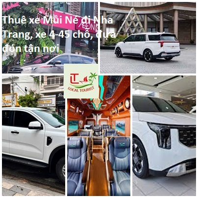 Thuê xe Mũi Né đi Nha Trang, xe 4-45 chỗ, Localtouristmuine thuê xe Mui Né đi Nha Trang