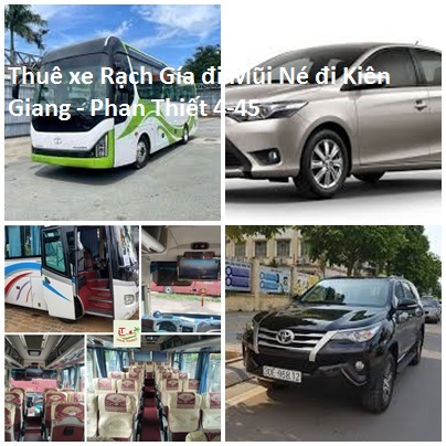 Thuê xe Rạch Gía đi Mũi Né