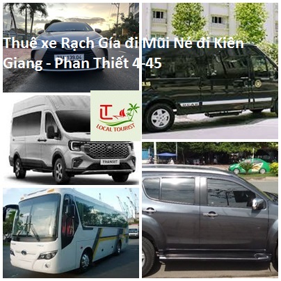 Thuê xe Rạch Gía đi Mũi Né