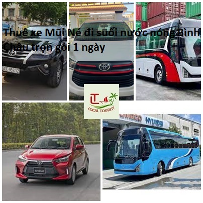 Thuê xe Mũi Né đi suối nước nóng Bình Châu trọn gói 1 ngày thuê xe Mũi Né đi Suối Nước Nóng Bình Châu
