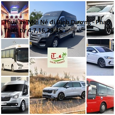 Thuê xe Mũi Né đi Bình Dương - Phan Thiết từ 4,7,16,29,45 ftyre