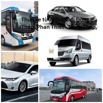 Thuê xe từ Mũi Né đi Đồng Tháp
