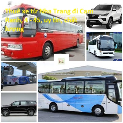 Thuê xe từ Nha Trang đi Cam Ranh, 4 - 45, uy tín, chất lượng thue xe tu Nha Trang di Cam Ranh