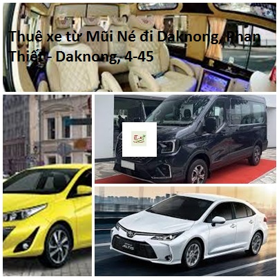 thue xe từ Mui Ne đi daknong