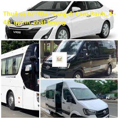 Thuê xe từ Nha Trang đi Cam Ranh, 4 - 45, uy tín, chất lượng thue xe tu Nha Trang di Cam Ranh