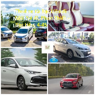 Thuê xe từ Hồ Tràm đi Mũi Né