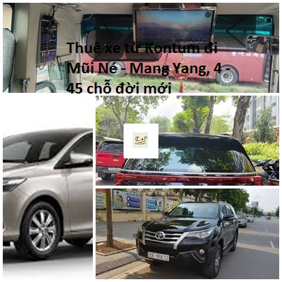 Thuê xe từ Kontum đi Mũi Né