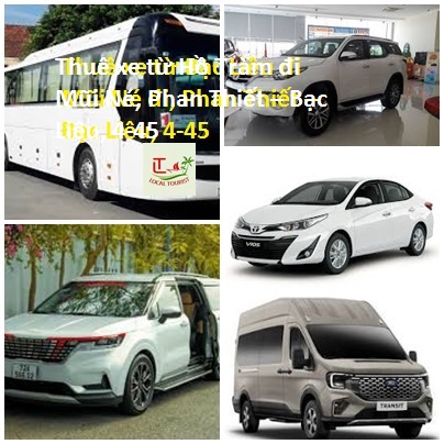 Thuê xe từ Hồ Tràm đi Mũi Né