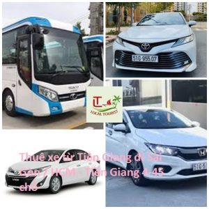Thuê xe từ Tiền Giang đi Sài Gòn / HCM - Tiền Giang 4-45 chỗ Thue xe tu Tien Giang di Sai Gon