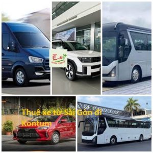 Thuê xe từ Sài Gòn đi Kontum - HCM - Măng Đen, 4-45 chỗ mới Thuê xe từ Sài Gòn đi Kontum