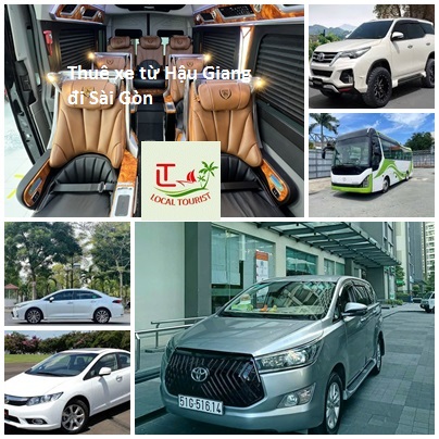 Thuê xe từ Hậu Giang đi Sài Gòn, xe đời mới, 4-45 chỗ, uy tín fytw35