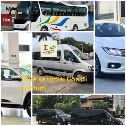 Thuê xe từ Sài Gòn đi Kontum - HCM - Măng Đen, 4-45 chỗ mới gfgs