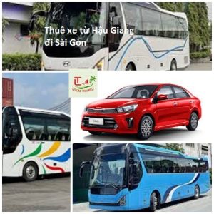 Thuê xe từ Hậu Giang đi Sài Gòn, xe đời mới, 4-45 chỗ, uy tín Thue xe tu Hau Giang di Sai Gon