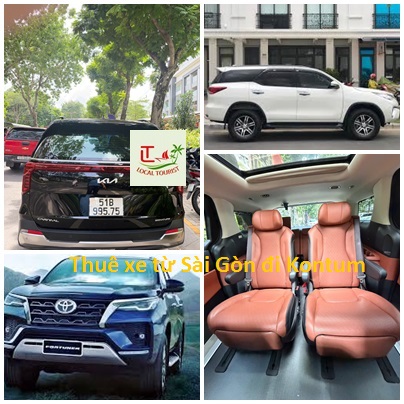 Thuê xe từ Sài Gòn đi Kontum - HCM - Măng Đen, 4-45 chỗ mới thuê xe từ Sài Gòn đi Kontum